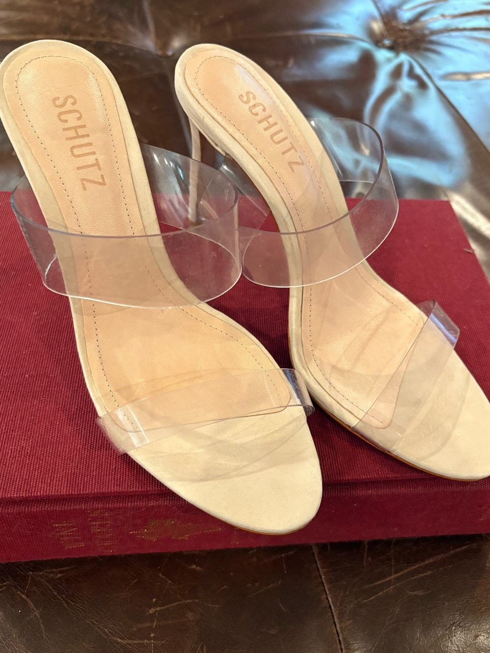 Schutz Clear Heels